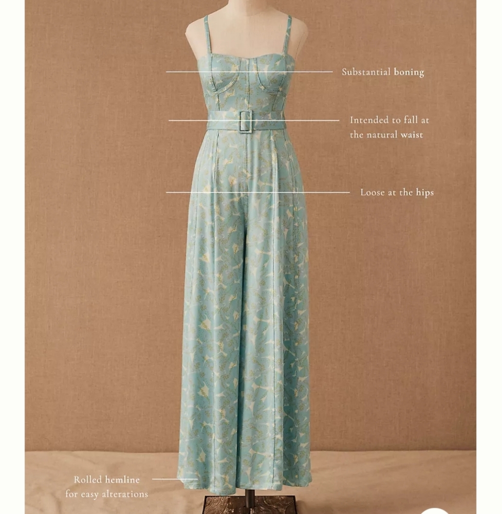 New BHLDN x Free People Elyssa Jumpsuit NEW - Picture 6 of 7